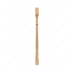 Image 8 of S1-33 1-1/4 Colonial Red Oak Unfinished Baluster, available in 36, 39, 42 sold at Floors & Baths Pro's