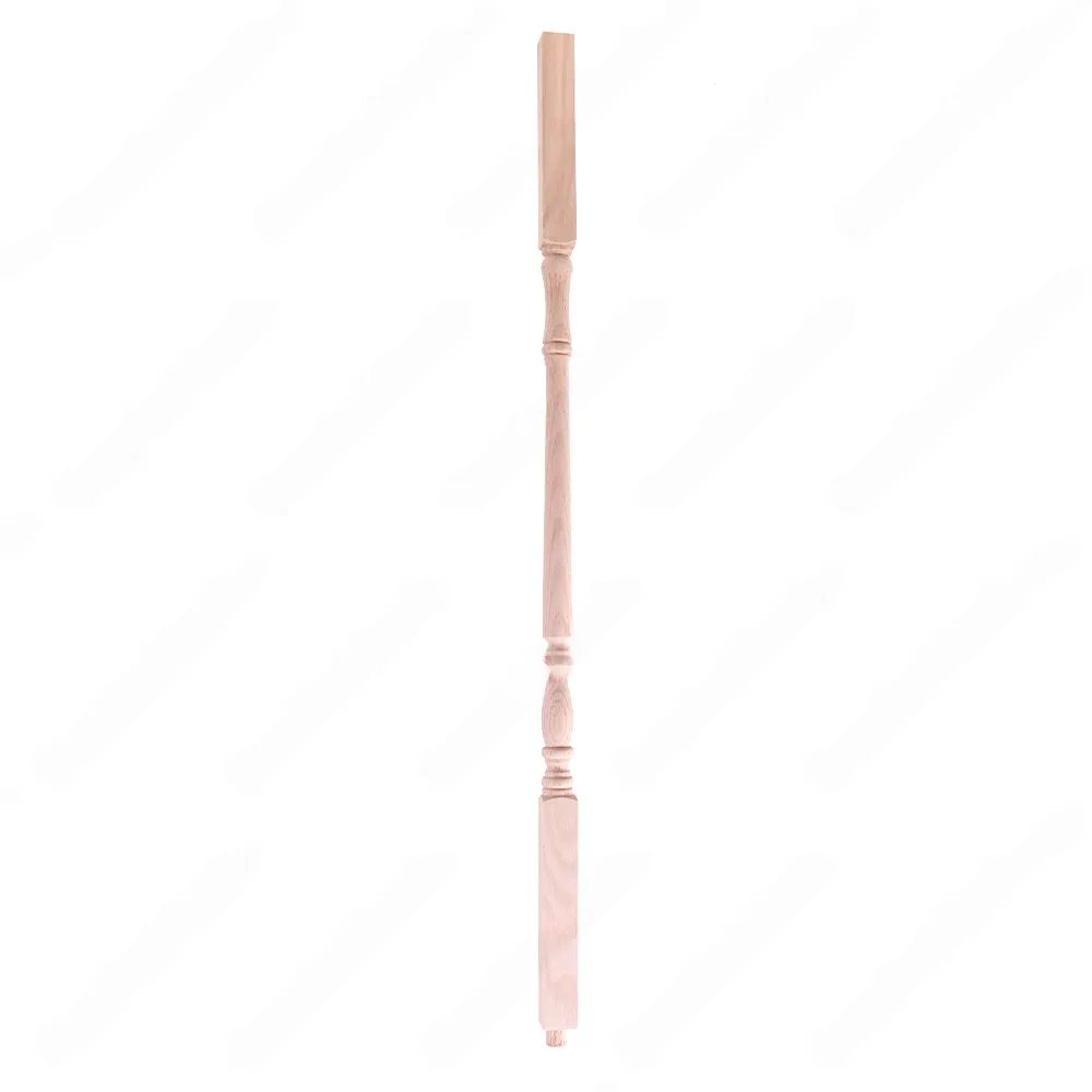 S1-33 1-1/4 Colonial Red Oak Unfinished Baluster, available in 36, 39, 42