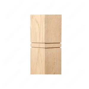  PM101 1210 Unfinished Red Oak Stair Post 