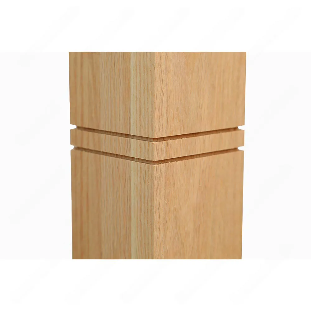 PM101 1210 Unfinished Red Oak Stair Post
