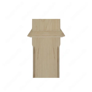 Image 4 of PF202 F2 Chamfer 3 1/2*48 Unfinished Maple Square stair Post sold at Floors & Baths Pro's