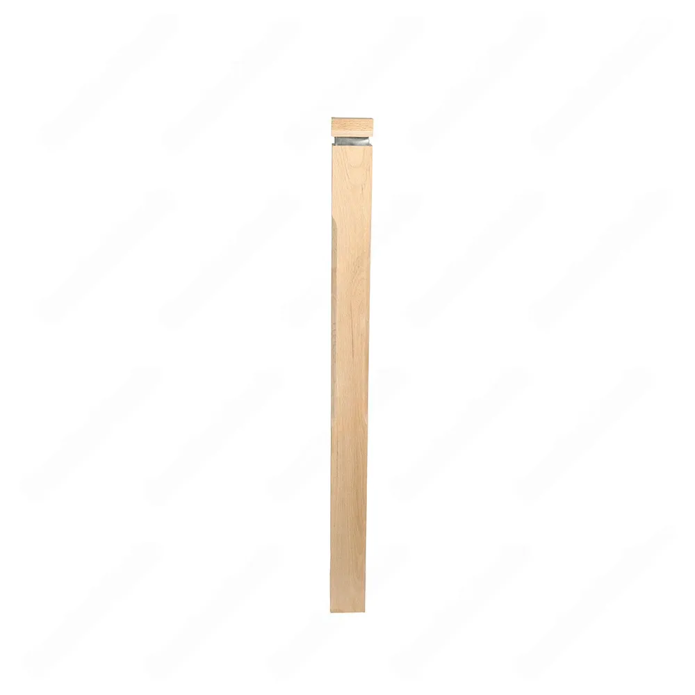 PM101 1264 Unfinished Red Oak Stair Post (Available in Metal Frame)