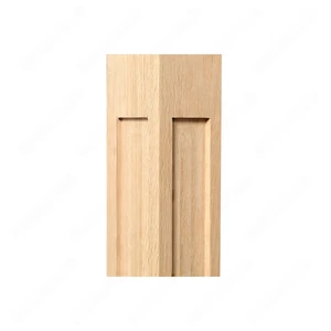 Image 2 of PM101 1265 Unfinished Red Oak Stair Post (Available in Metal Frame) sold at Floors & Baths Pro's