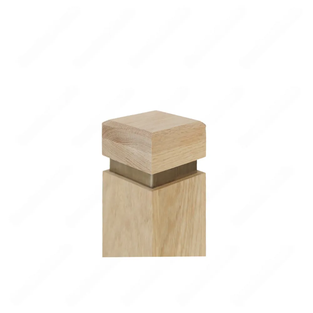 PM101 1267 Unfinished Red Oak Stair Post (Available in Metal Frame)