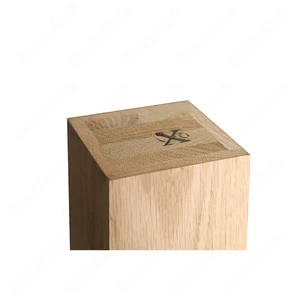 Image 4 of PM101 1267 Unfinished Red Oak Stair Post (Available in Metal Frame) sold at Floors & Baths Pro's
