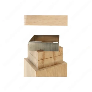 Image 7 of PM101 1267 Unfinished Red Oak Stair Post (Available in Metal Frame) sold at Floors & Baths Pro's
