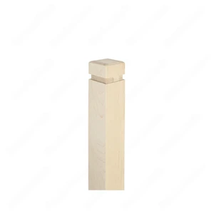  PM201 1260 Unfinished Maple Stair Post (Available in Metal Frame) 