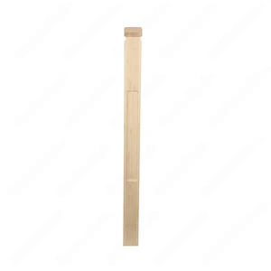 PM201 1261 Unfinished Maple Stair Post (Available in Metal Frame) | Floors & Baths Pro's