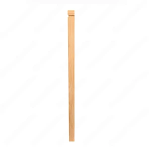 HPM101 1260 Plain 3 1/2*48 Half Post Unfinished Red Oak Half stair Post