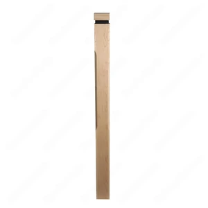 Image 6 of PM201 1264 Unfinished Maple Stair Post (Available in Metal Frame) sold at Floors & Baths Pro's