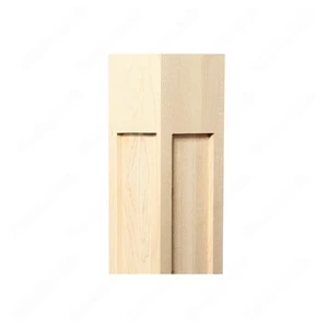 Image 5 of PM201 1265 Unfinished Maple Stair Post (Available in Metal Frame) sold at Floors & Baths Pro's