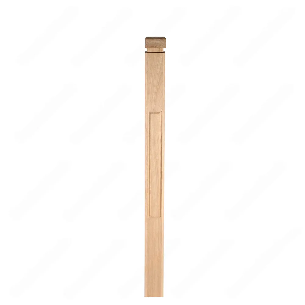 PM201 1267 Unfinished Maple Stair Post (Available in Metal Frame)
