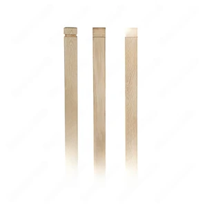Image 6 of PM301 1260 Unfinished White Oak Stair Post (Available in Metal Frame) sold at Floors & Baths Pro's