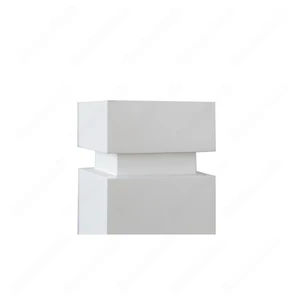  PM401 1230 Primed White Wooden Post(Available in Metal Frame) 