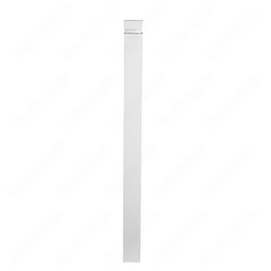 Image 3 of PM401 1230 Primed White Wooden Post(Available in Metal Frame) sold at Floors & Baths Pro's