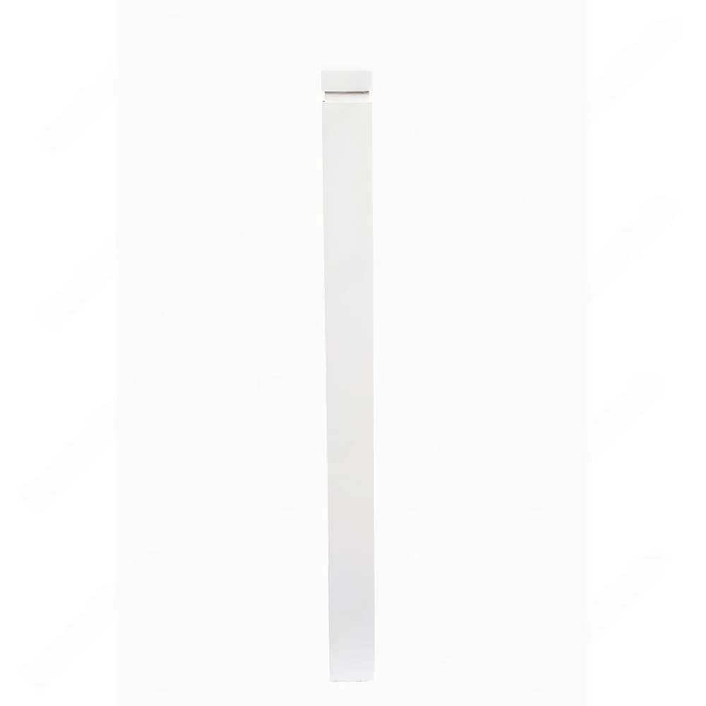 PM401 1260 Primed White Wooden Post(Available in Metal Frame)