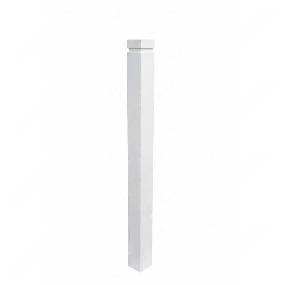 PM401 1260 Primed White Wooden Post(Available in Metal Frame)
