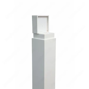 Image 5 of PM401 1260 Primed White Wooden Post(Available in Metal Frame) sold at Floors & Baths Pro's