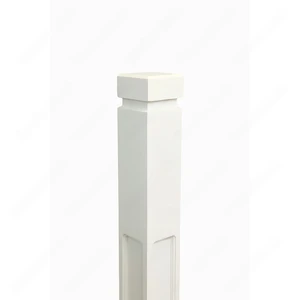 Image 6 of PM401 1261 Primed White Wooden Post(Available in Metal Frame) sold at Floors & Baths Pro's