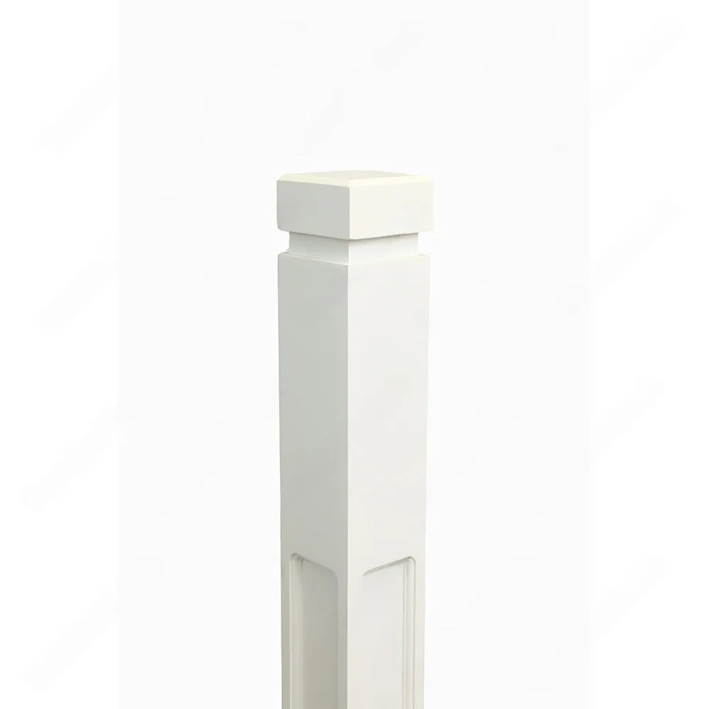 PM401 1261 Primed White Wooden Post(Available in Metal Frame)