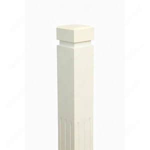 Image 6 of PM401 1263 Primed White Wooden Post(Available in Metal Frame) sold at Floors & Baths Pro's