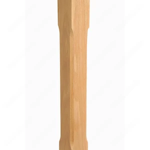 Image 3 of PM103 F1264 3 1/2*48 Unfinished Red Oak Stair Post sold at Floors & Baths Pro's