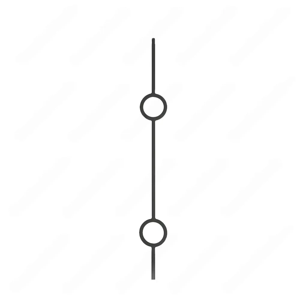 V-73-STB 1/2*44 Satin Black Iron Balusters(1/2 Tube)