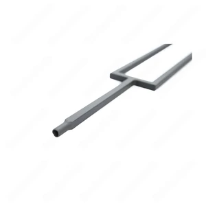 Image 3 of V-6.3-STB 1/2*44 Satin Black Iron Balusters(1/2 Tube) sold at Floors & Baths Pro's