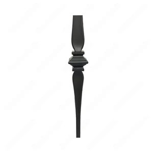V-42-STB 1/2*44 Satin Black Iron Balusters(1/2 Tube) | Floors & Baths Pro's