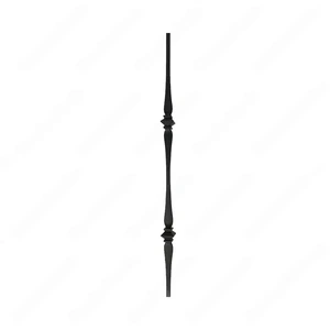 Image 2 of V-42-STB 1/2*44 Satin Black Iron Balusters(1/2 Tube) sold at Floors & Baths Pro's