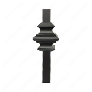 pickets V-61-STB 1/2*44 Satin Black Iron Balusters(1/2 Tube) | Floors & Baths Pro's
