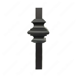  V-61-STB 1/2*44 Satin Black Iron Balusters(1/2 Tube) 