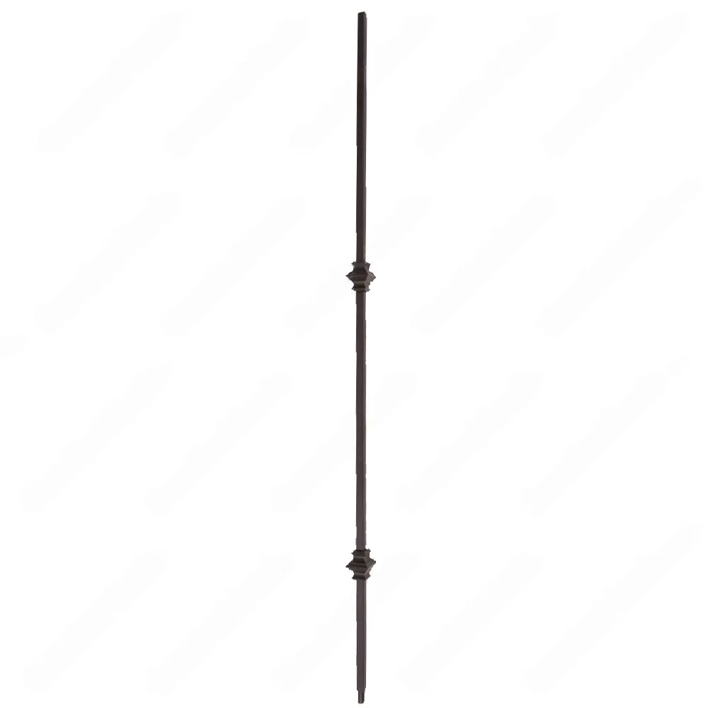 V-61-STB 1/2*44 Satin Black Iron Balusters(1/2 Tube)