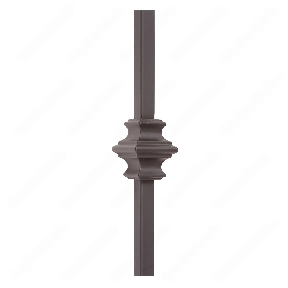 V-60-STB 1/2*44 Satin Black Iron Balusters(1/2 Tube)