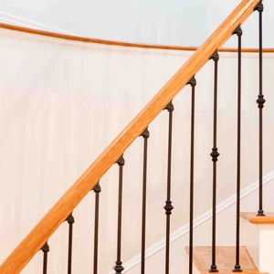 Image 6 of V-60-STB 1/2*44 Satin Black Iron Balusters(1/2 Tube) sold at Floors & Baths Pro's