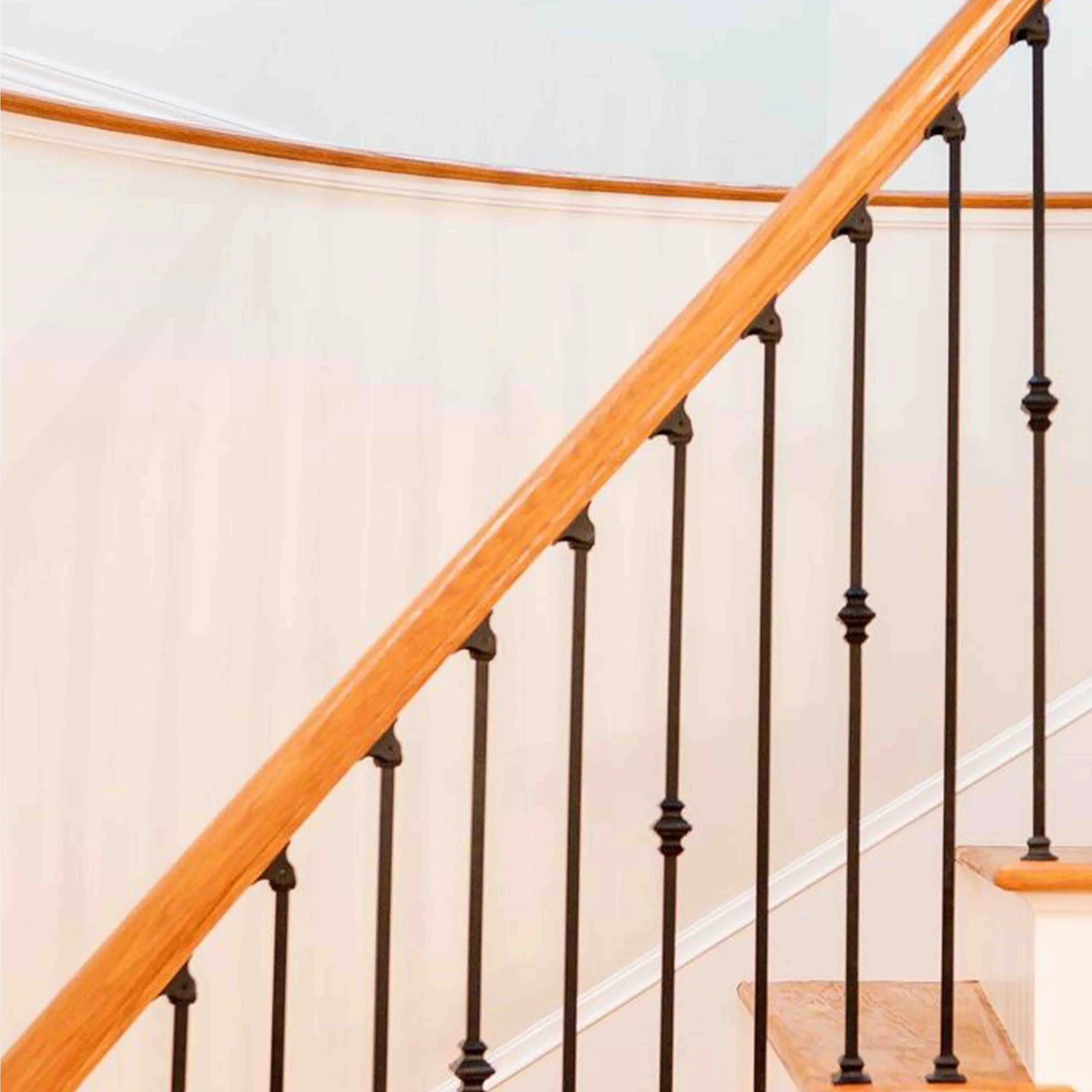 V-60-STB 1/2*44 Satin Black Iron Balusters(1/2 Tube)