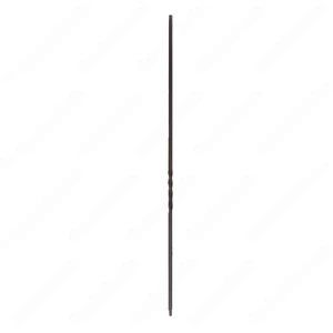  V-02-STB 1/2*44 Satin Black Iron Balusters(1/2 Tube) 