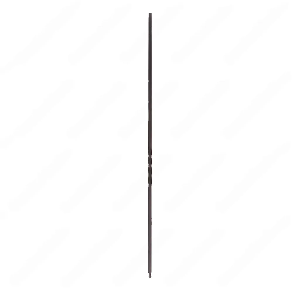 V-02-STB 1/2*44 Satin Black Iron Balusters(1/2 Tube)