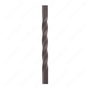  V-03-STB 1/2*44 Satin Black Iron Balusters(1/2 Tube) 