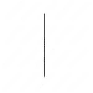 Image 2 of V-03-STB 1/2*44 Satin Black Iron Balusters(1/2 Tube) sold at Floors & Baths Pro's