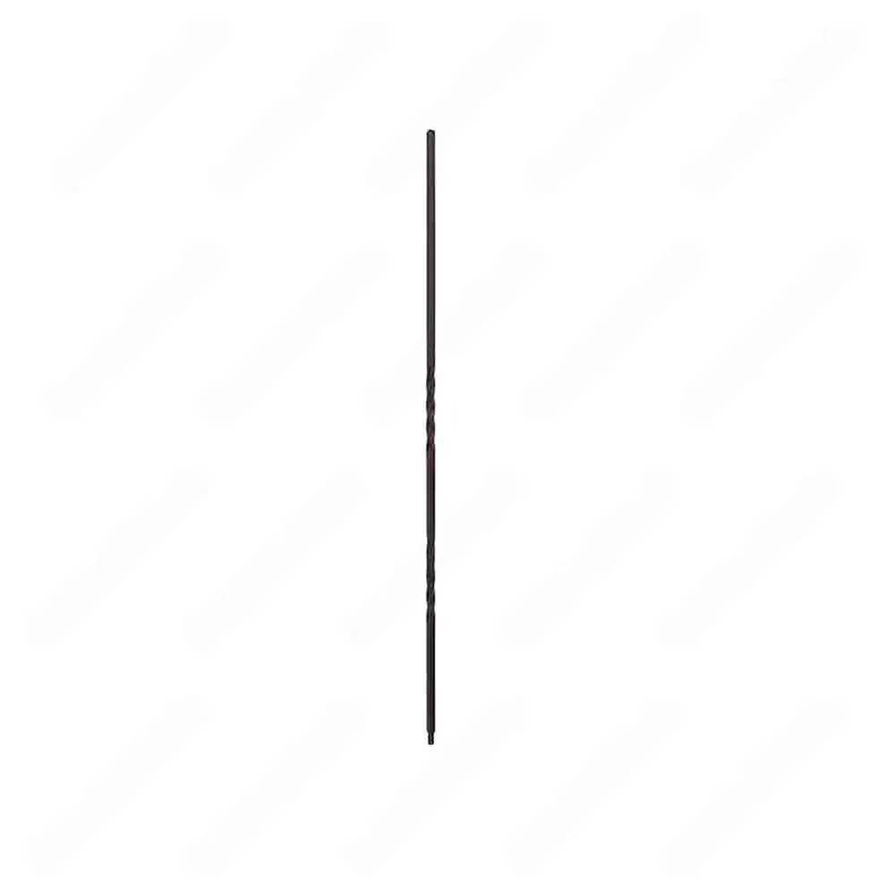 V-03-STB 1/2*44 Satin Black Iron Balusters(1/2 Tube)