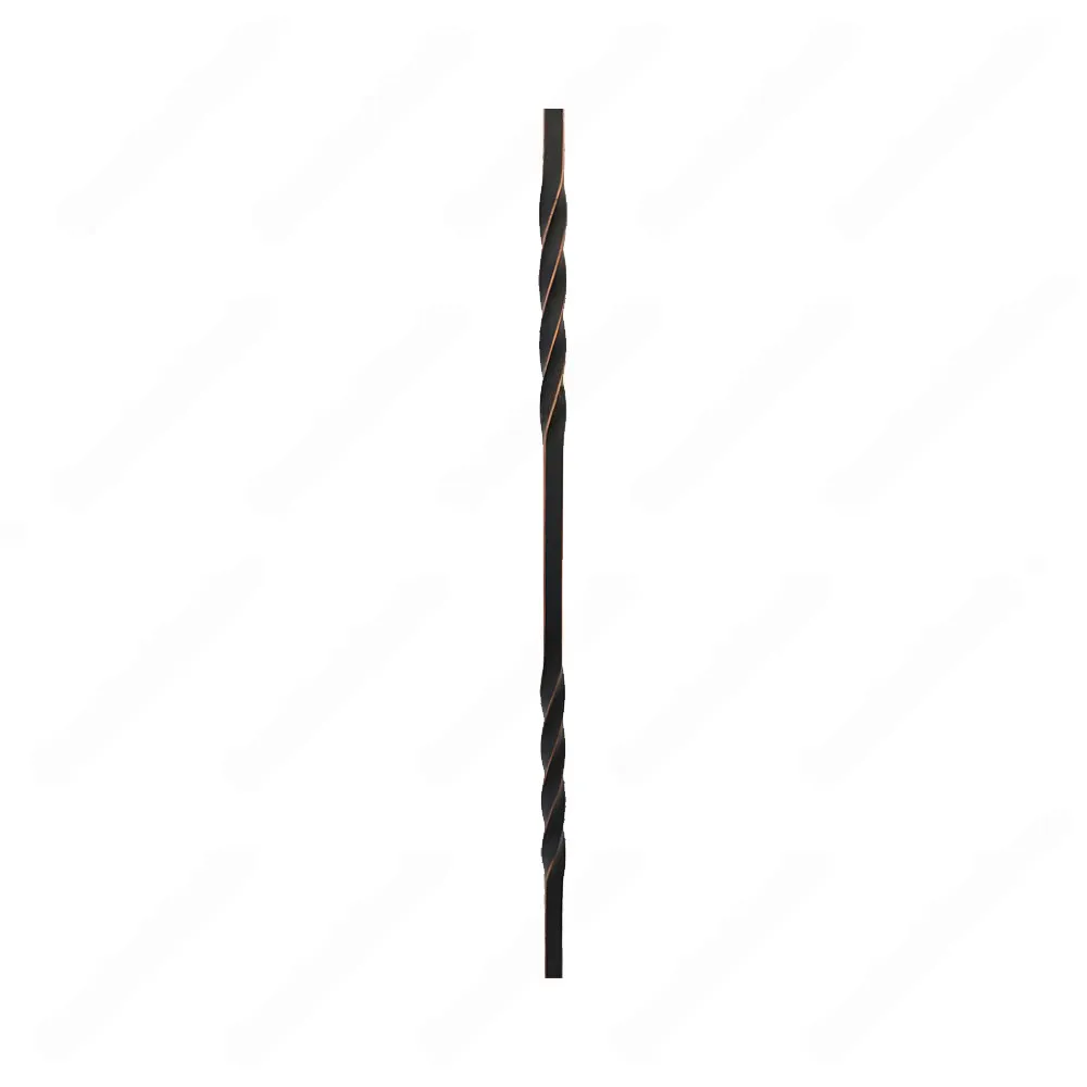 V-03-STB 1/2*44 Satin Black Iron Balusters(1/2 Tube)