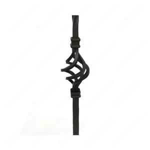 Image 3 of V-04-STB 1/2*44 Satin Black Iron Balusters(1/2 Tube) sold at Floors & Baths Pro's