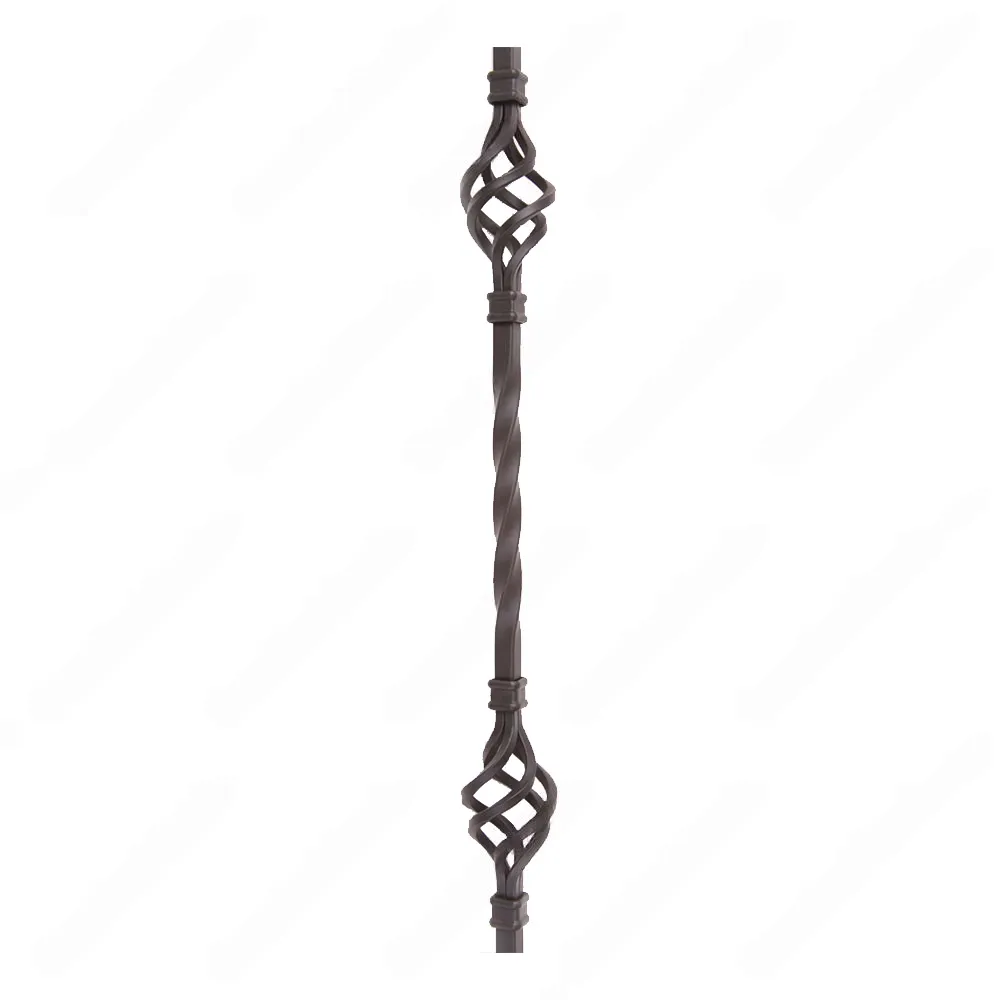 V-05-STB 1/2*44 Satin Black Iron Balusters(1/2 Tube)