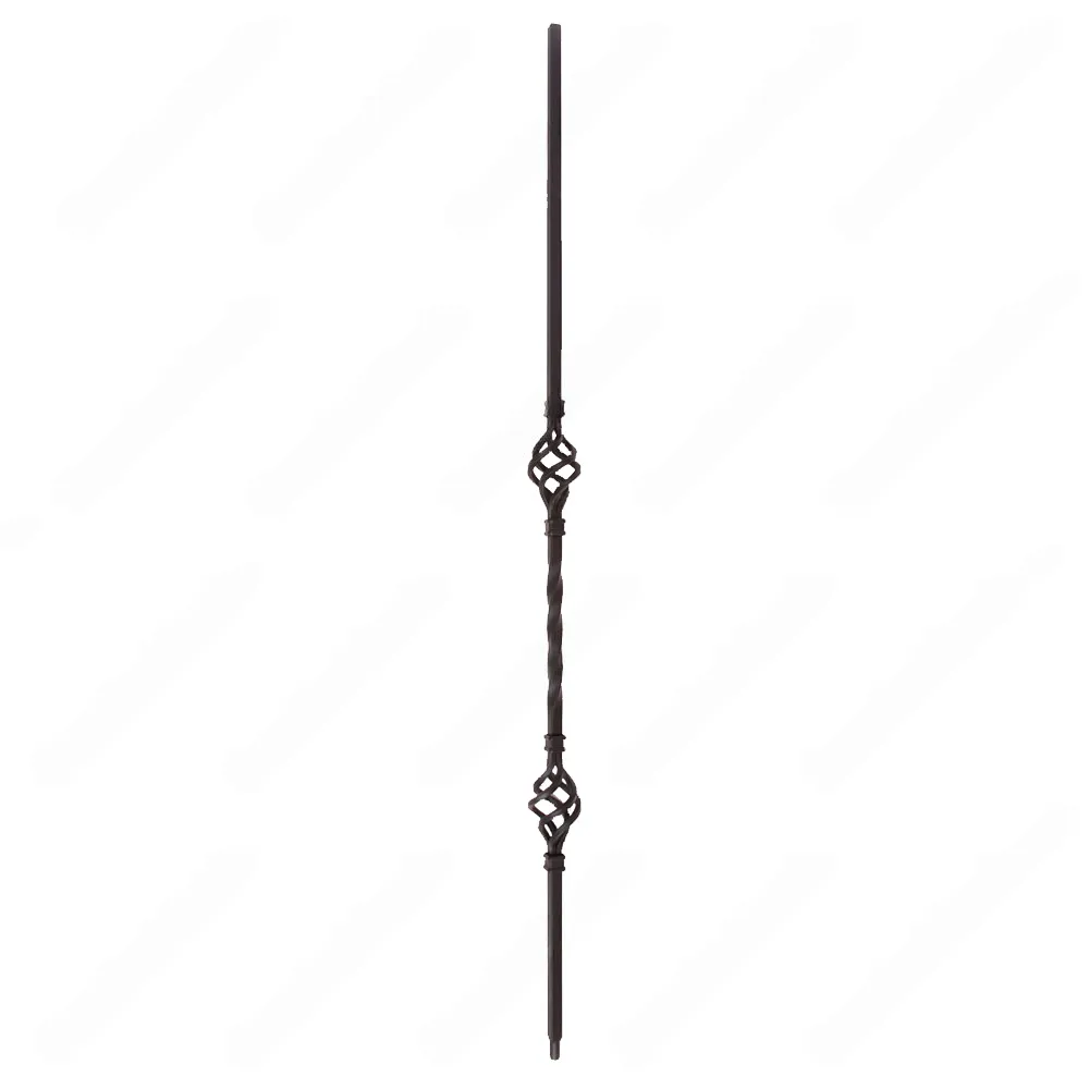 V-05-STB 1/2*44 Satin Black Iron Balusters(1/2 Tube)