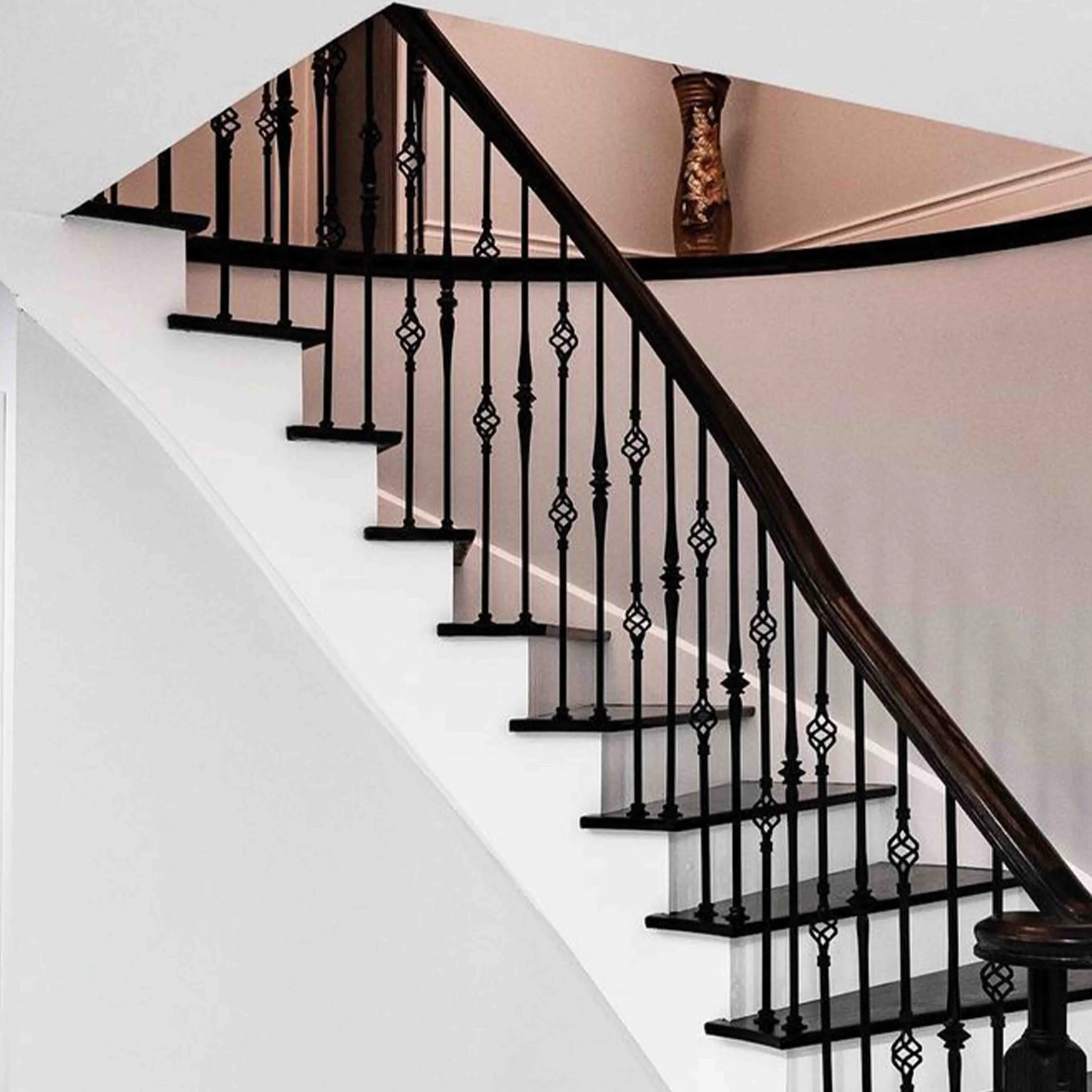 V-05-STB 1/2*44 Satin Black Iron Balusters(1/2 Tube)
