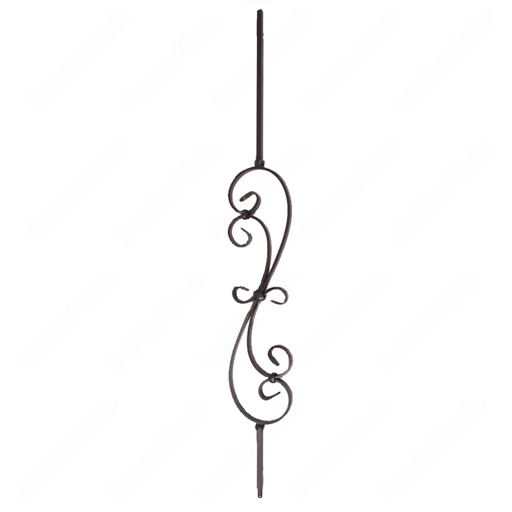 V-56-STB 1/2*44 Satin Black Iron Balusters(1/2 Tube)