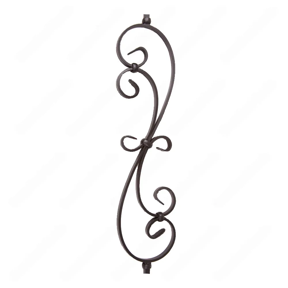 V-56-STB 1/2*44 Satin Black Iron Balusters(1/2 Tube)