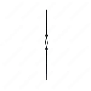  V-04-01-STB 1/2*44 Satin Black Iron Balusters(1/2 Tube) 