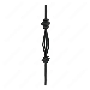 Image 3 of V-04-01-STB 1/2*44 Satin Black Iron Balusters(1/2 Tube) sold at Floors & Baths Pro's